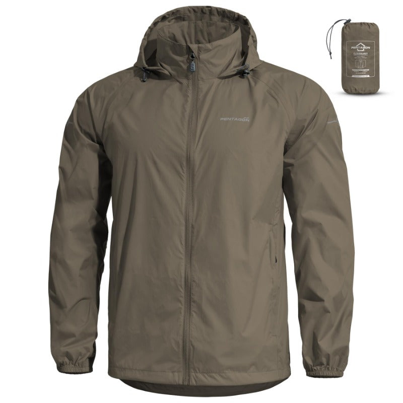 Veste de pluie pliable Cloudburst pour homme