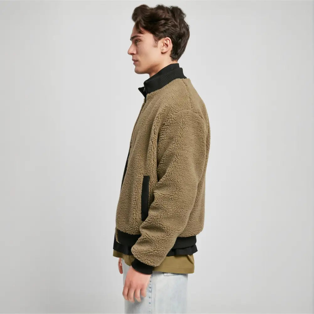 Boxy Sherpa Jacket Outdoor - Urban Classics