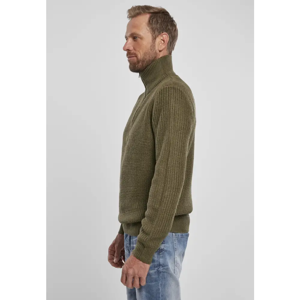 Marine Pullover Troyer Sweater - Brandit